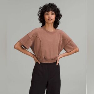 lululemon athletica Brown Crop Top